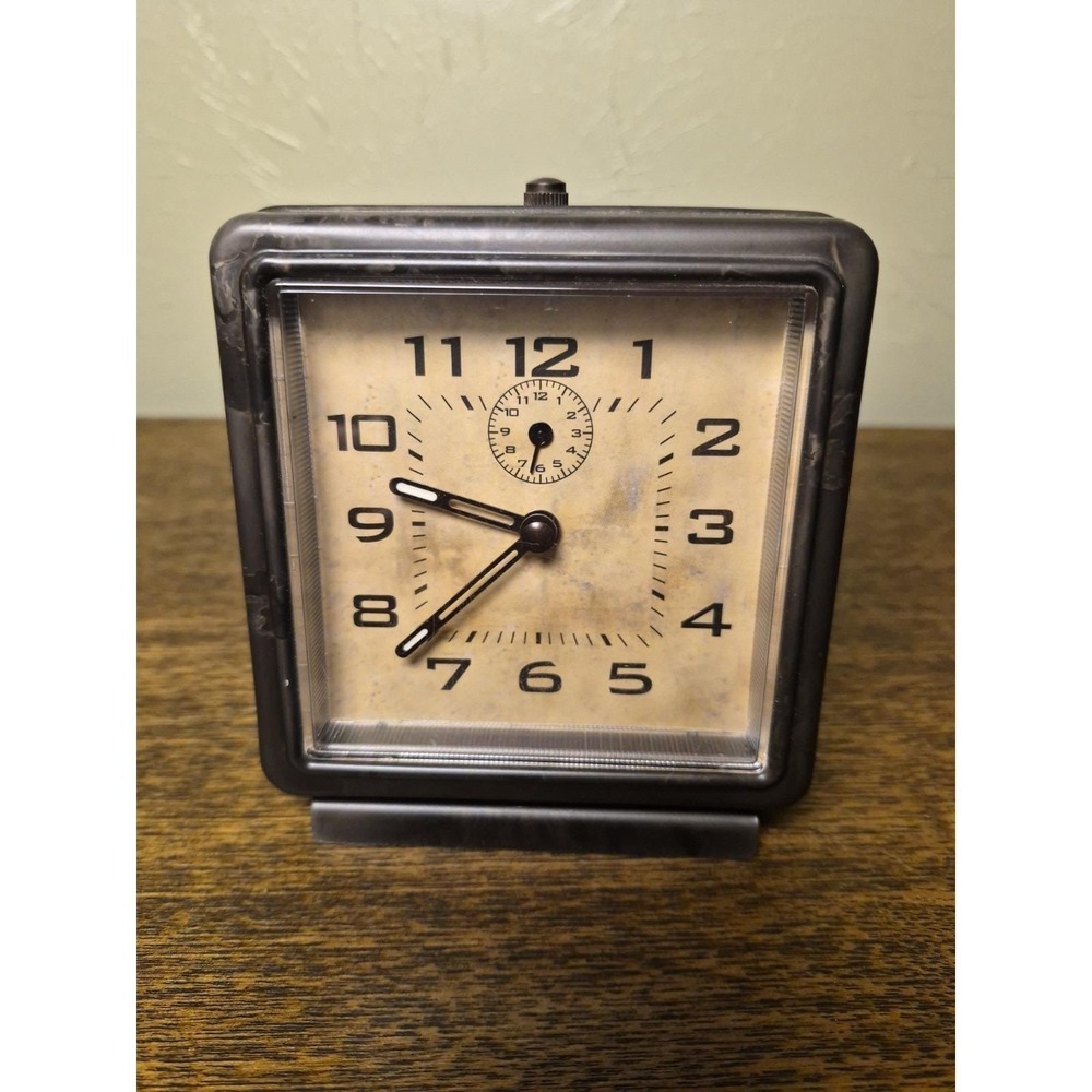 Vintage Pottery Barn Alarm Clock Mantle/Desktop Style